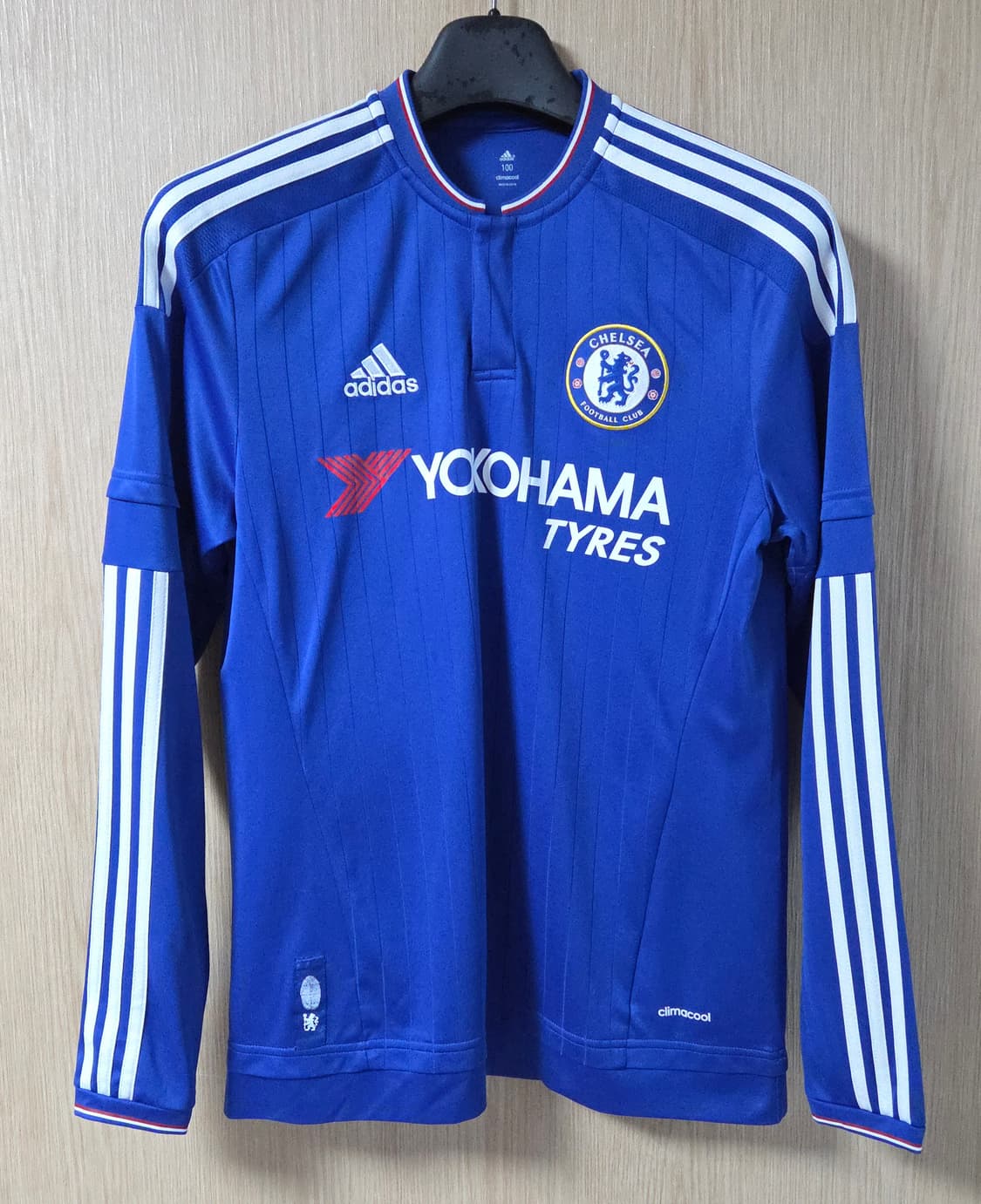 (착샷) 아디다스 첼시 유니폼 긴팔 져지 15 16 시즌 레트로 상품이미지1