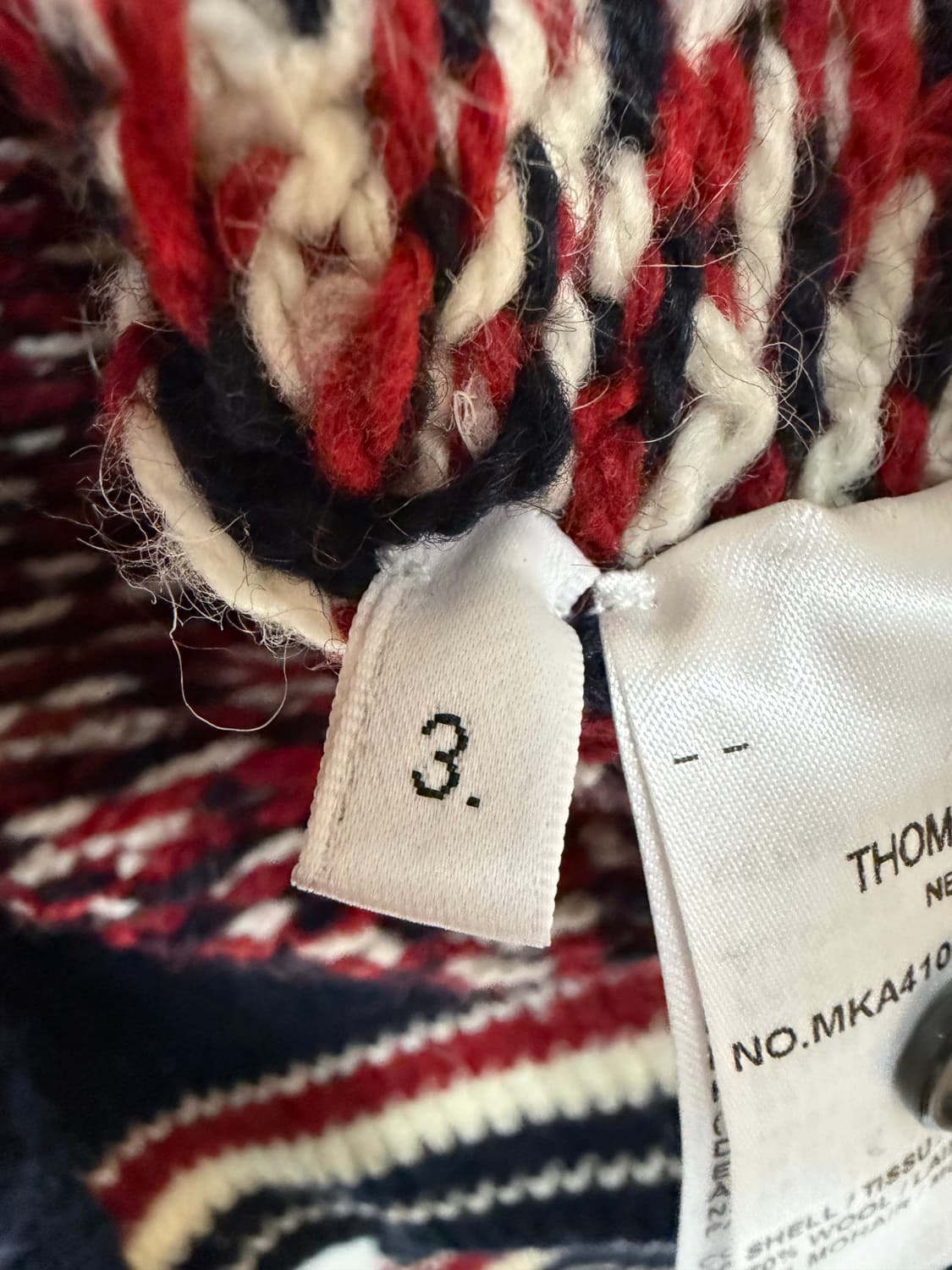 톰브라운 도니골 타탄체크 니트 ( 100 ) 상품이미지7