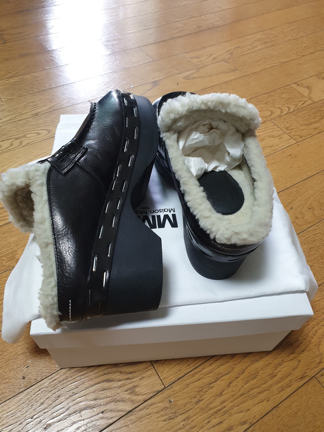 새상품 사이즈36 mm6 클로그 상품이미지6