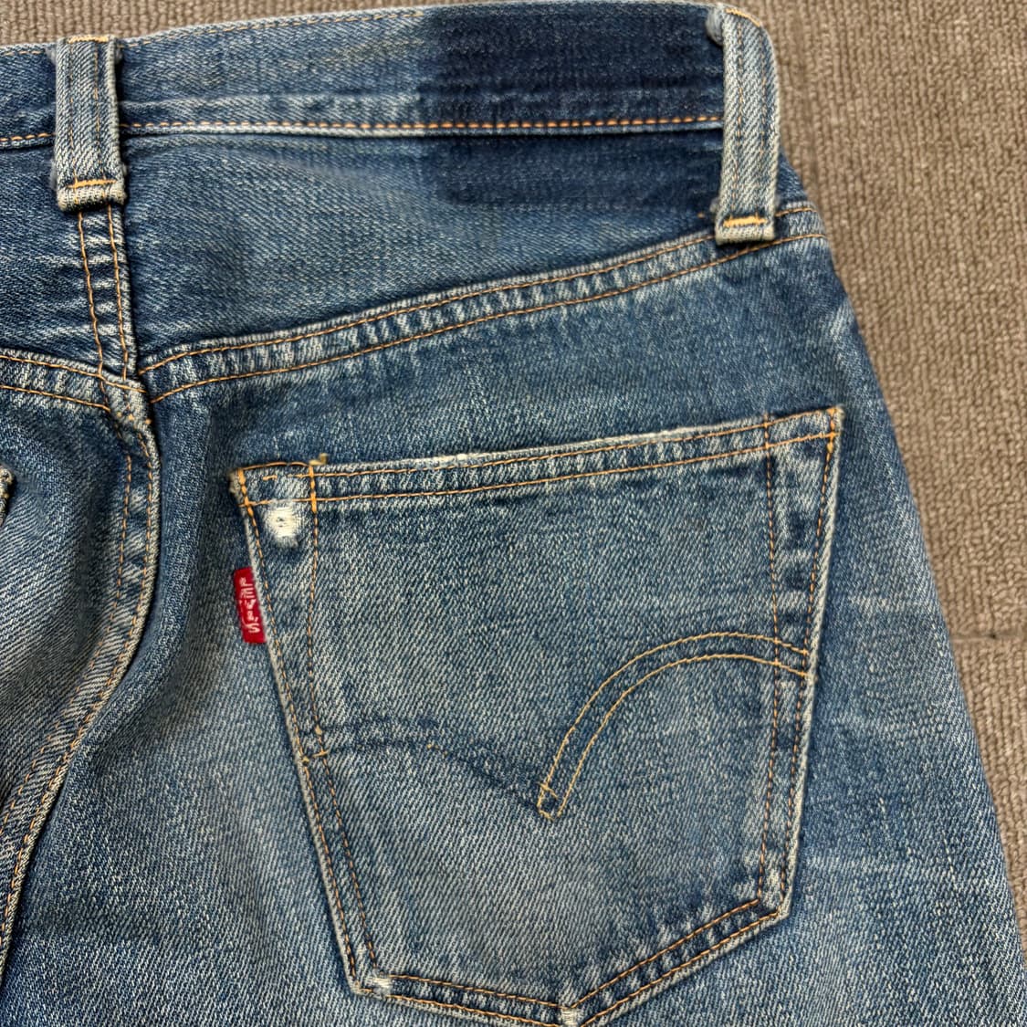 00s levis LVC 47501 빅E 셀비지 빈티지 데님 28 상품이미지5