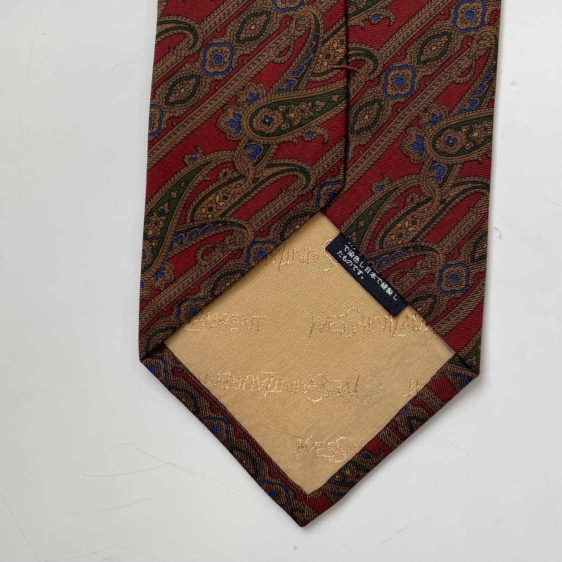 입생로랑(YSL) 페이즐리 명품 정품 넥타이 상품이미지5