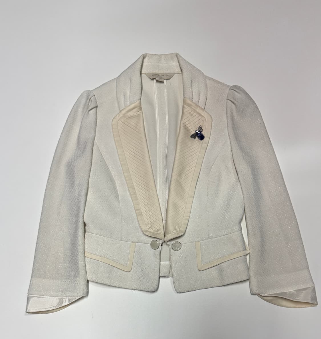 여성 피에르가르뎅 보석 포인트 트위드 자켓 44 상품이미지1