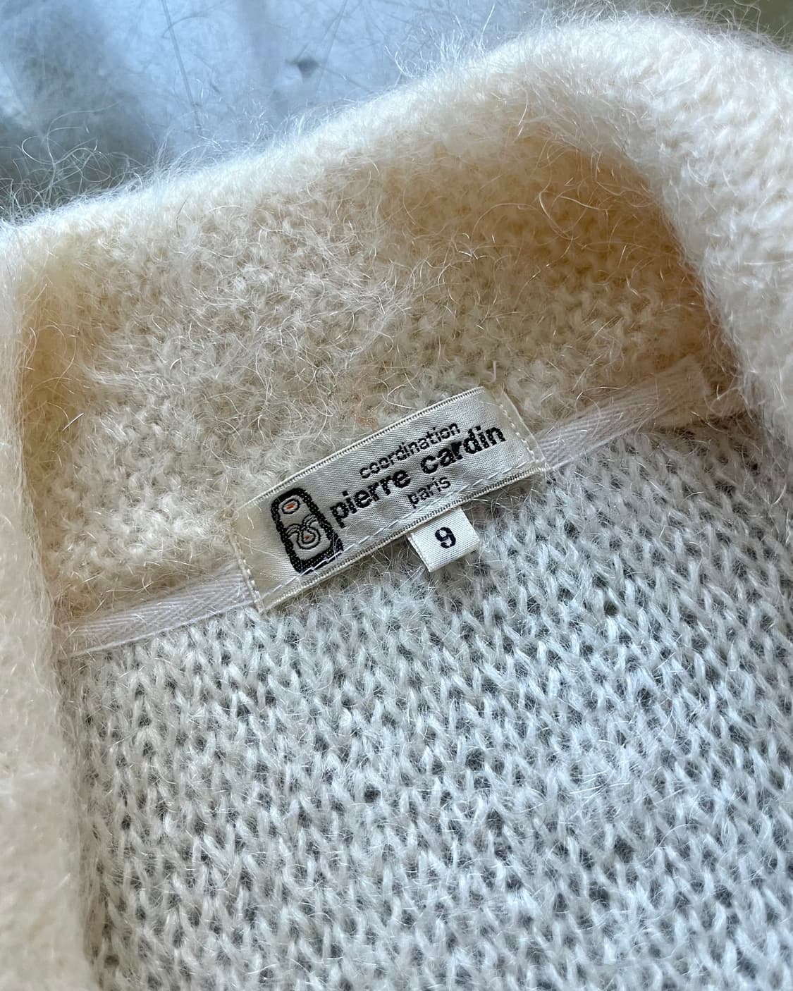 1970s Pierre Cardin Mohair Robe Cardigan 상품이미지8