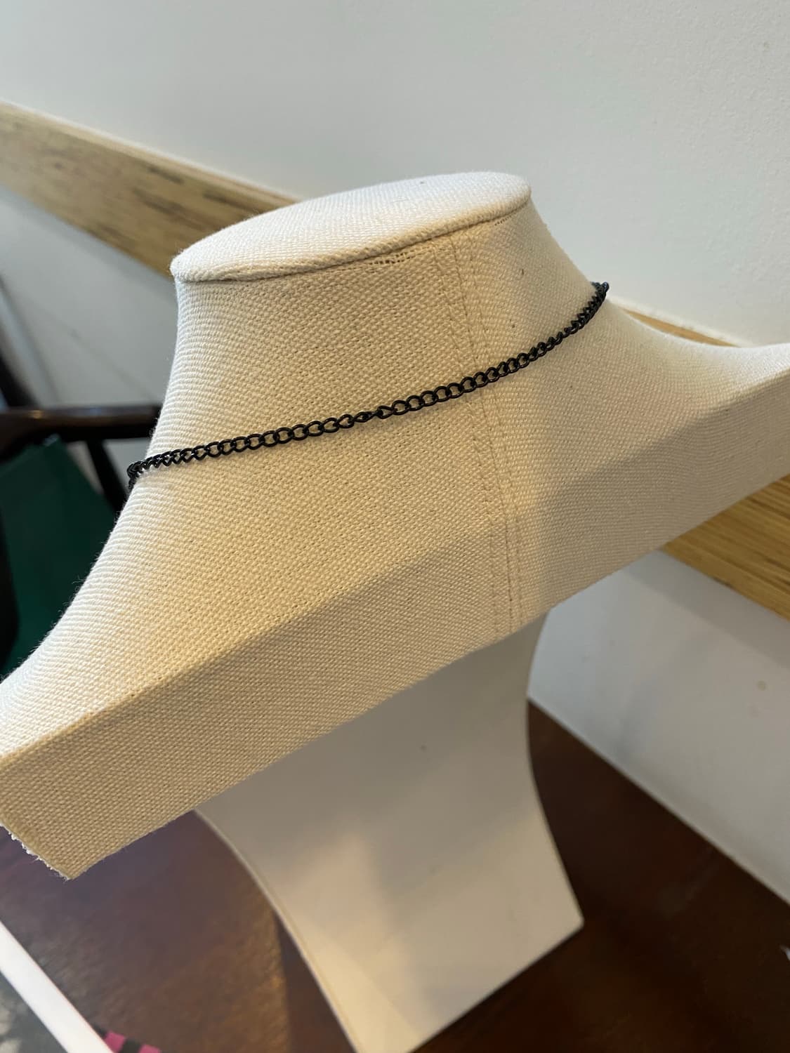 다크엔젤 무드 빈티지 블랙 비즈 목걸이 태슬 상품이미지5