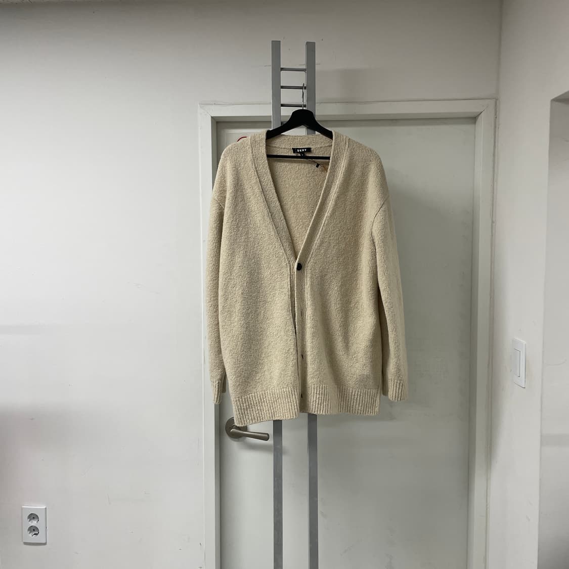 DKNY 아이보리 가디건 M 상품이미지1