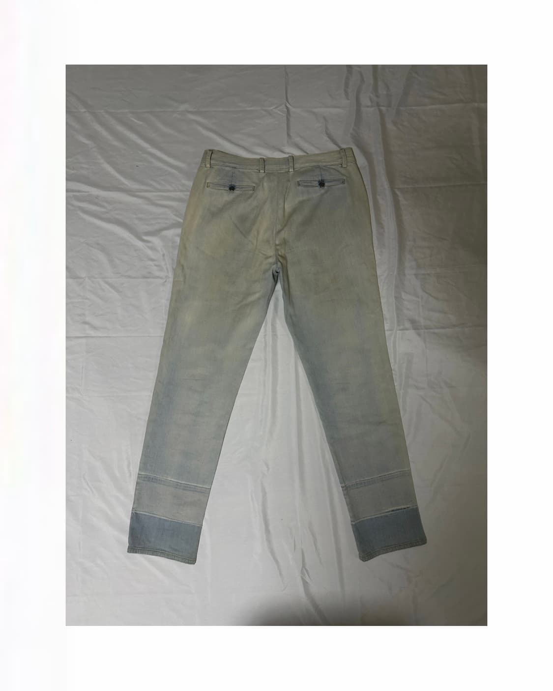 Maison Margiela Contrasting Hem Jeans 50 상품이미지2