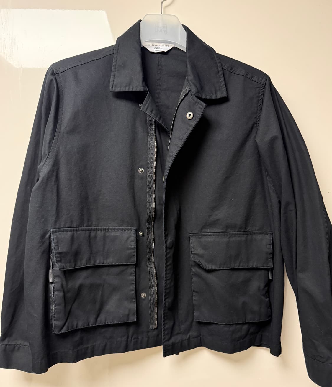 커스텀어클락 에센셜 크롭 필드 자켓  상품이미지2