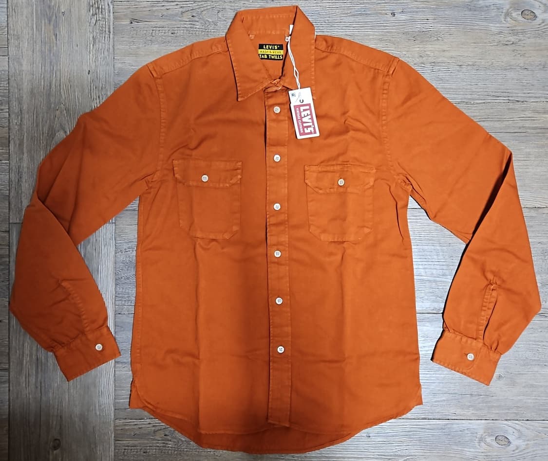 리바이스 LVC 1950's 탭 트윌 셔츠 어텀날 S 상품이미지1