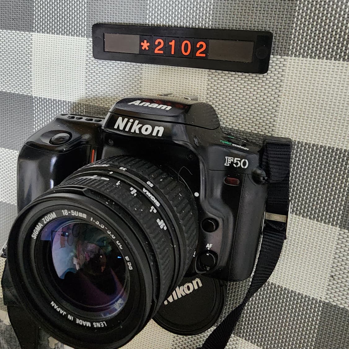 니콘 F 50 필름카메라 18-50미리 줌렌즈 상품이미지2
