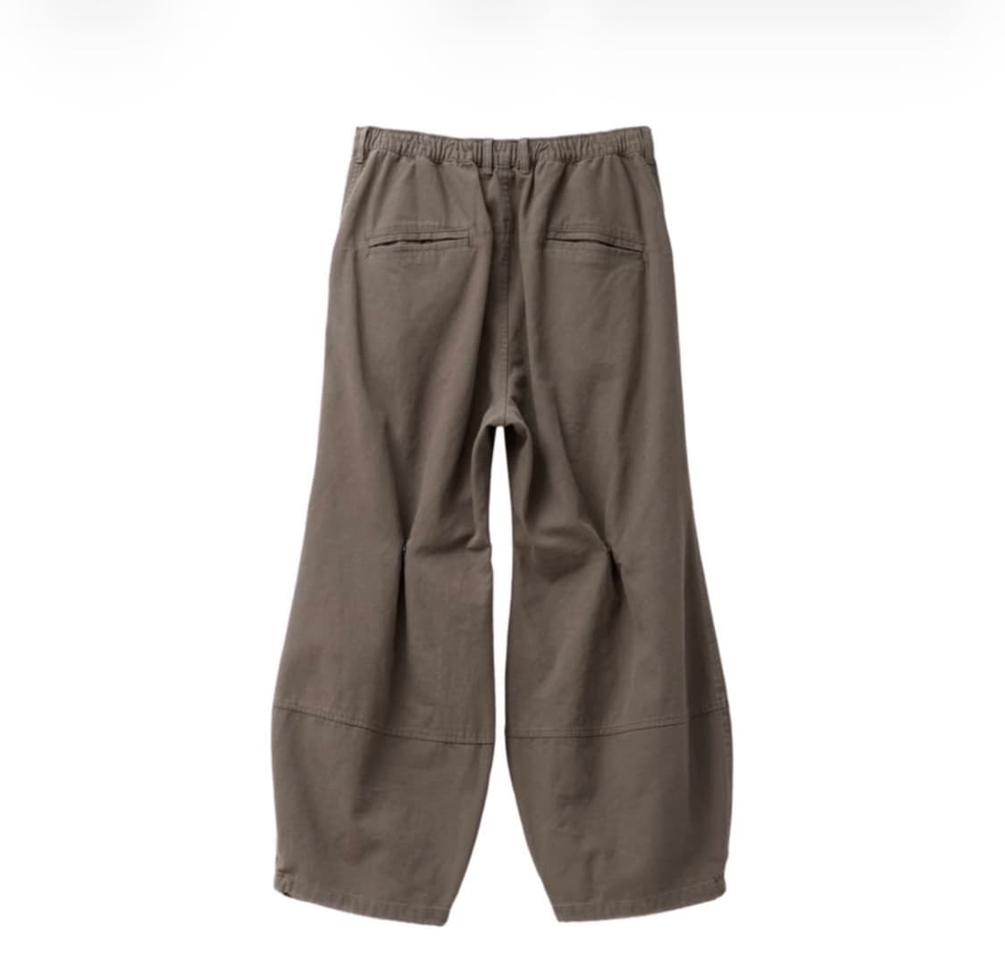 해칭룸 볼륨 팬츠 Oxford Washed Dark Beige (3) 상품이미지3