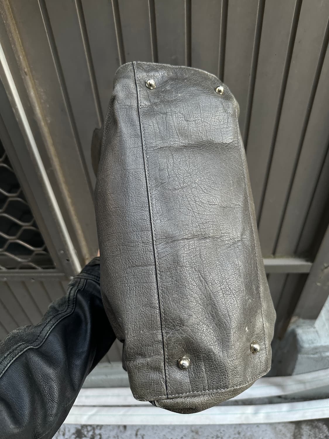 Bruno Magli khaki vintage shoulder bag 상품이미지8