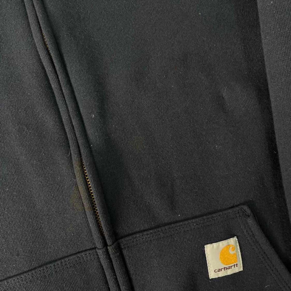 100 칼하트 네이비 후드집업 상품이미지4