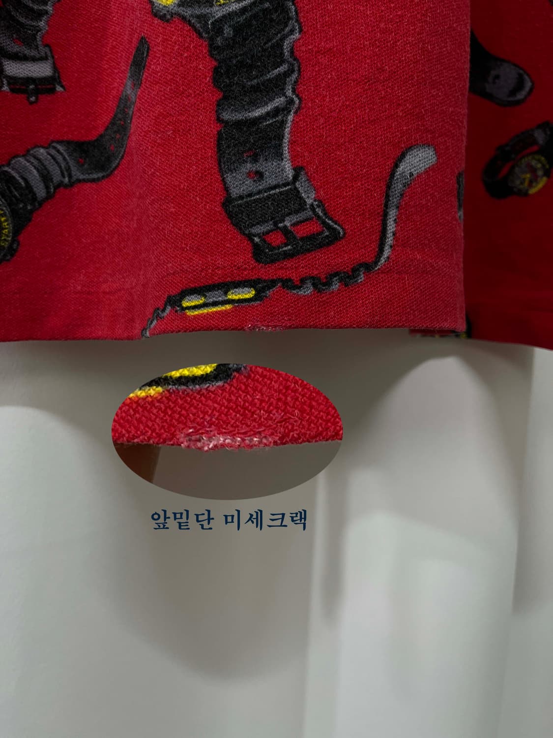 90's 폴로 스포츠 멀티와치 올오버 그래피티 pk셔츠 반팔티 상품이미지9