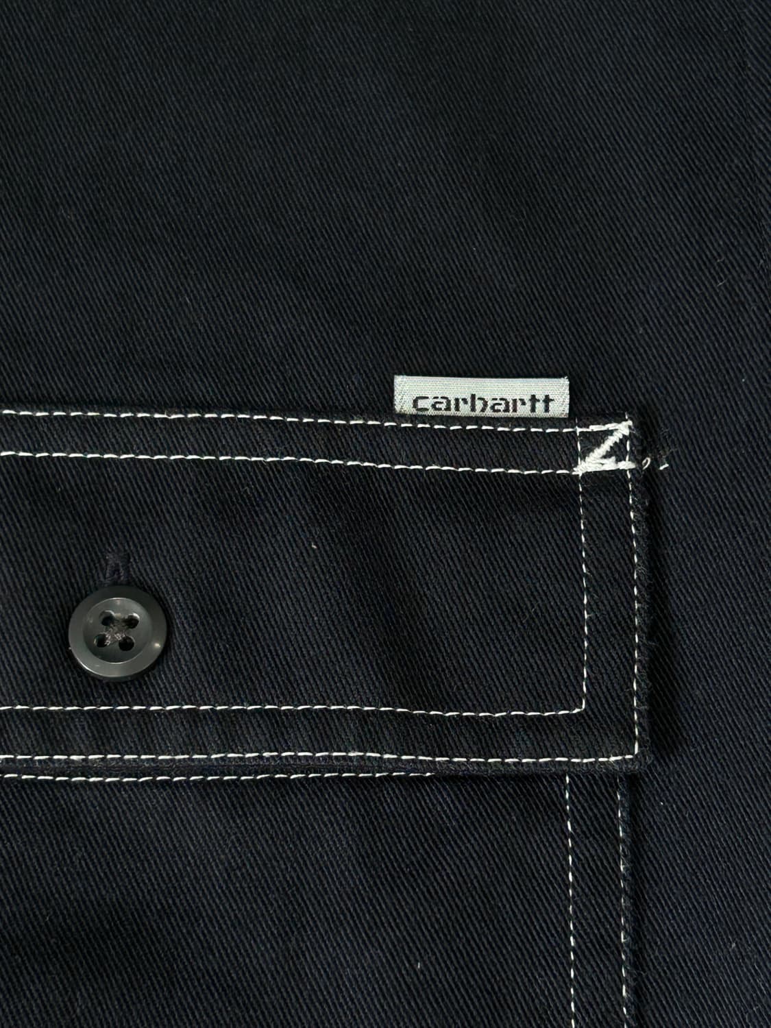 칼하트 wip 메드포드 반팔티 셔츠 네이비 M 상품이미지7