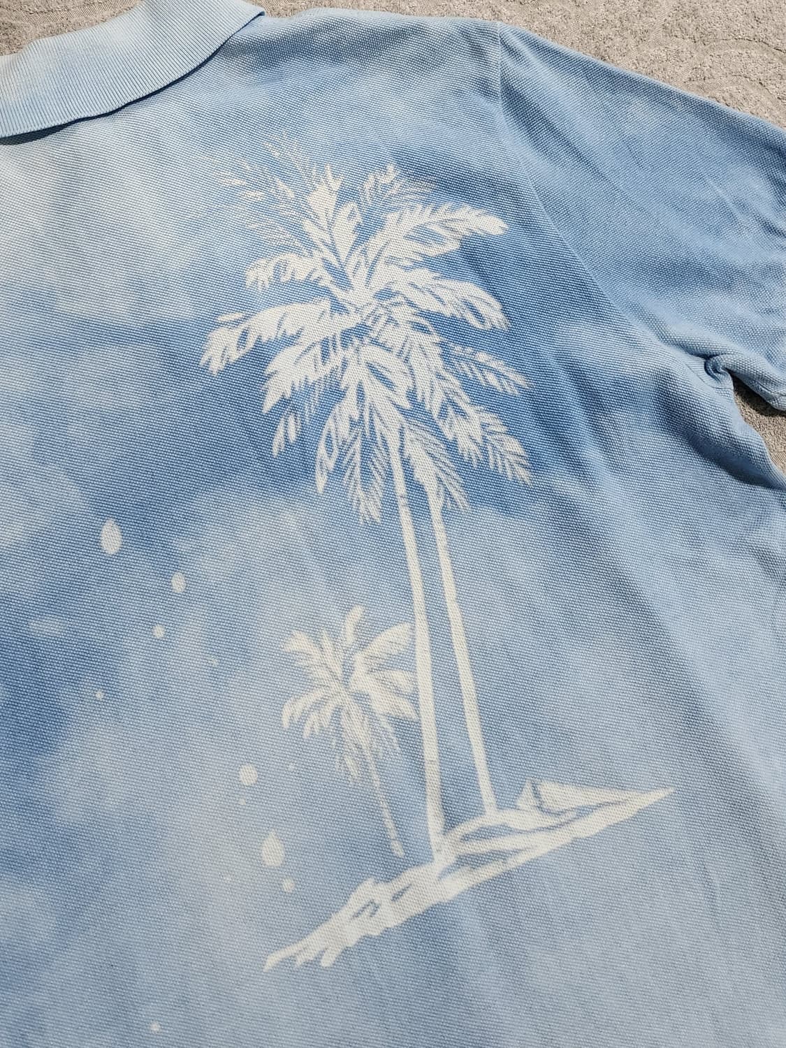 **폴로 랄프로렌 트로피컬 야자수 반팔 카라티 S 상품이미지6