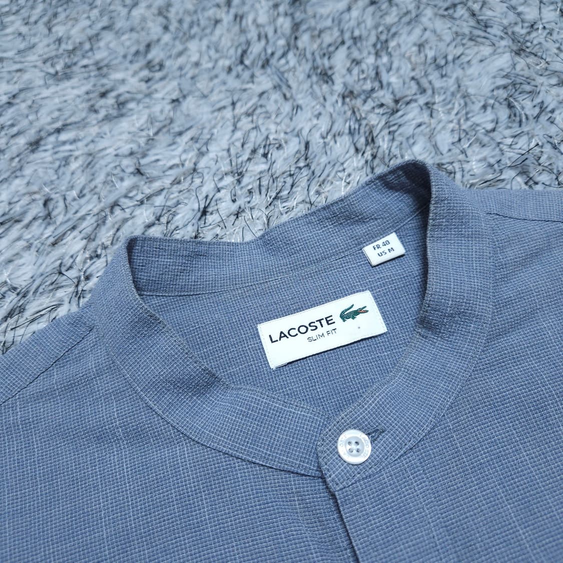 라코스테) M 남자 차이나카라 셔츠남방 / 왕눈이샵 상품이미지8
