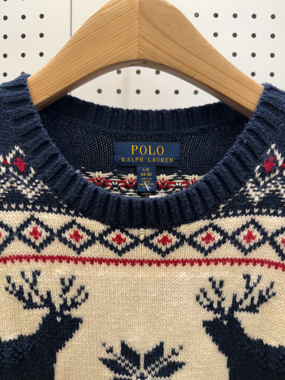 폴로 랄프로렌 원터 패턴 니트 U767 상품이미지5