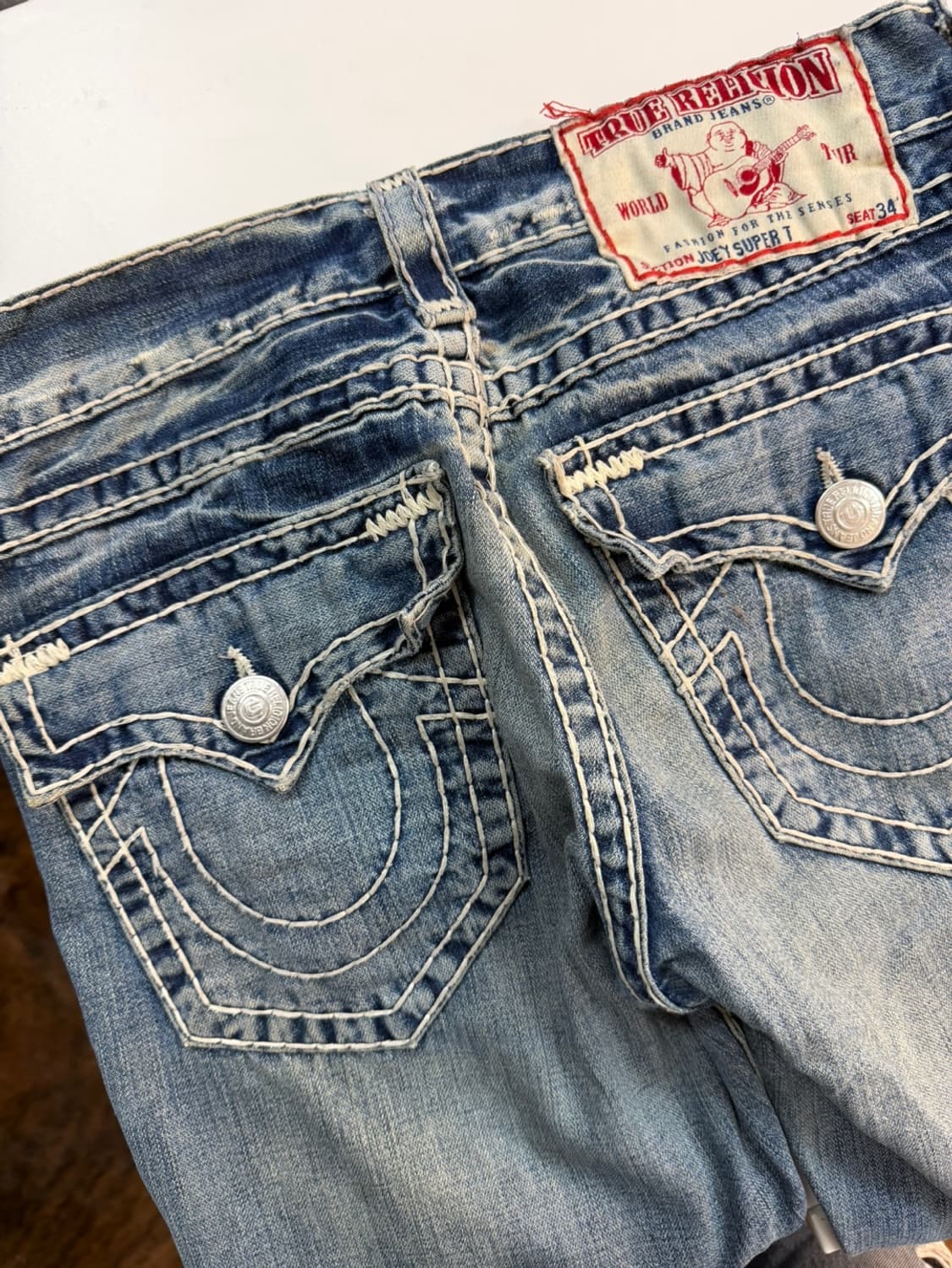 트루릴리젼 조이 슈퍼 티 데님 팬츠  상품이미지1