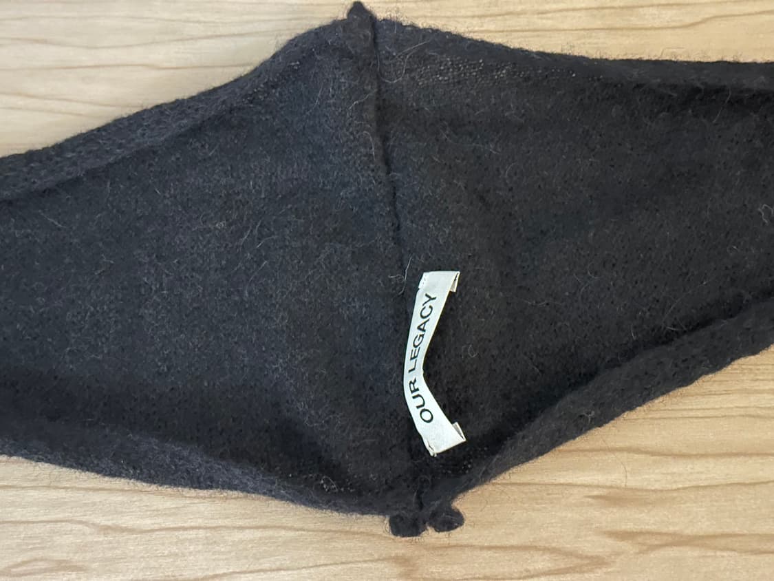 아워레가시 미니어쳐 스카프 블랙 상품이미지3