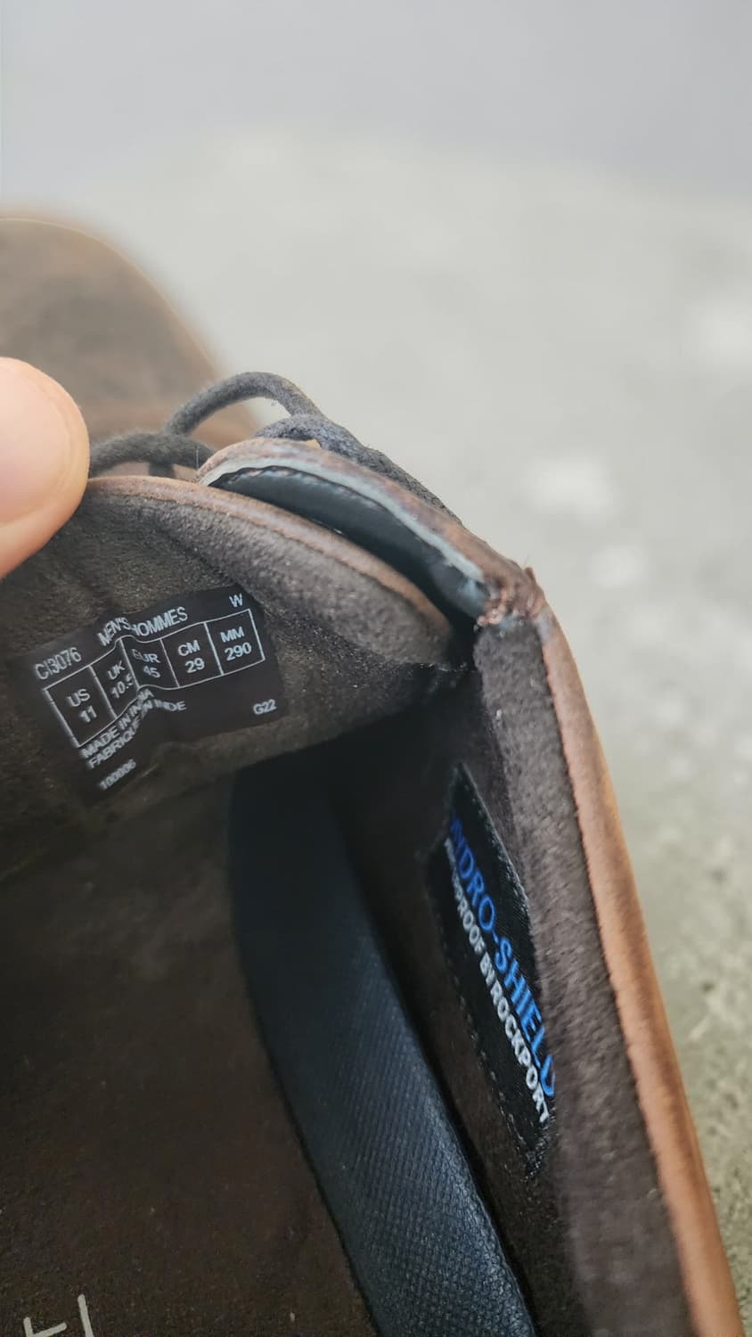 ROCKPORT 로빈신 방수 플레인 옥스포드 탄 워커 상품이미지5