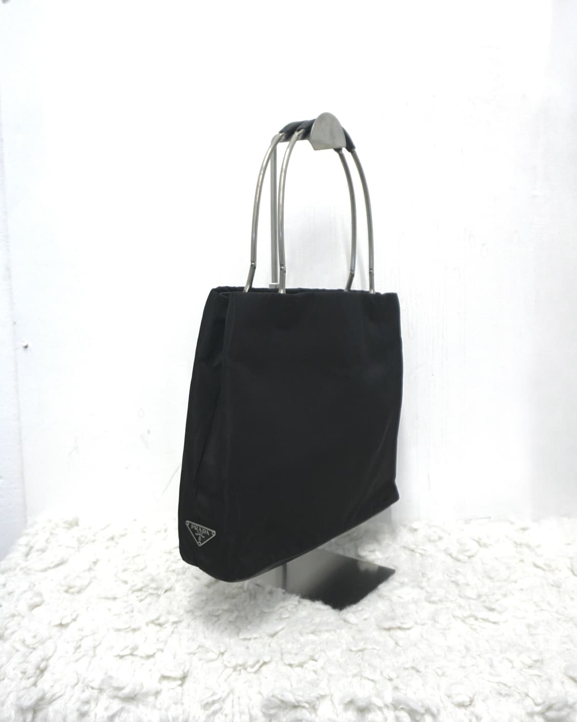 PRADA nylon metal handle tote bag  상품이미지2