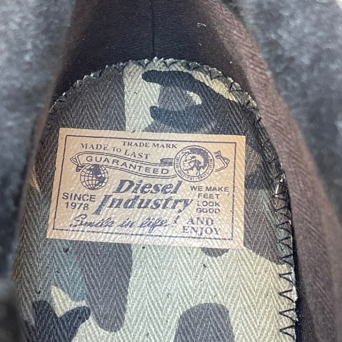 [280] Diesel VTG 레더/스웨이드 하이탑 스니커즈 상품이미지8