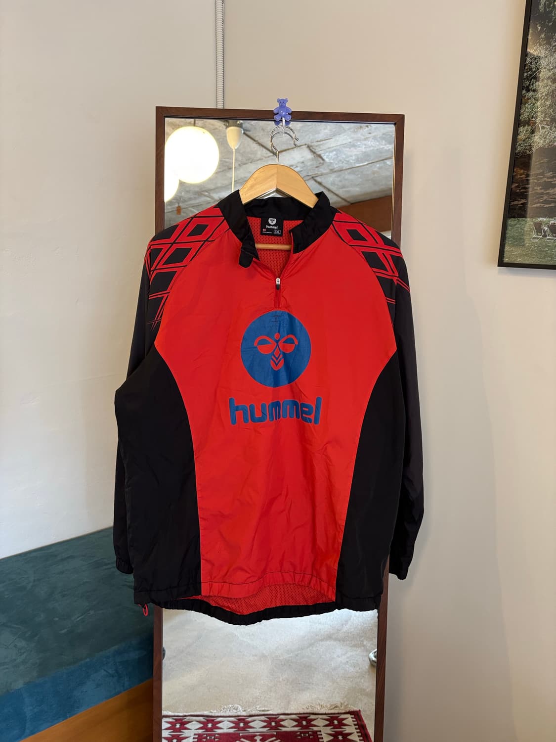 험멜 웜업 아노락 맨투맨 상품이미지2