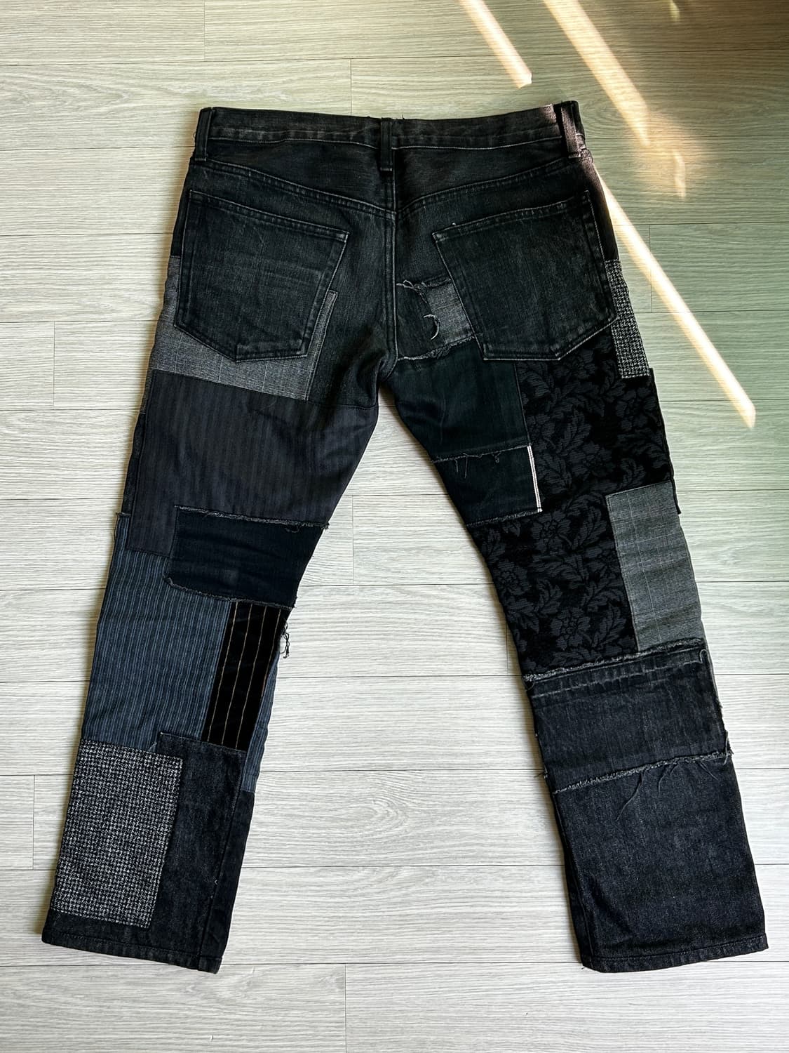 준야 와타나베 패치워크 데님 상품이미지2