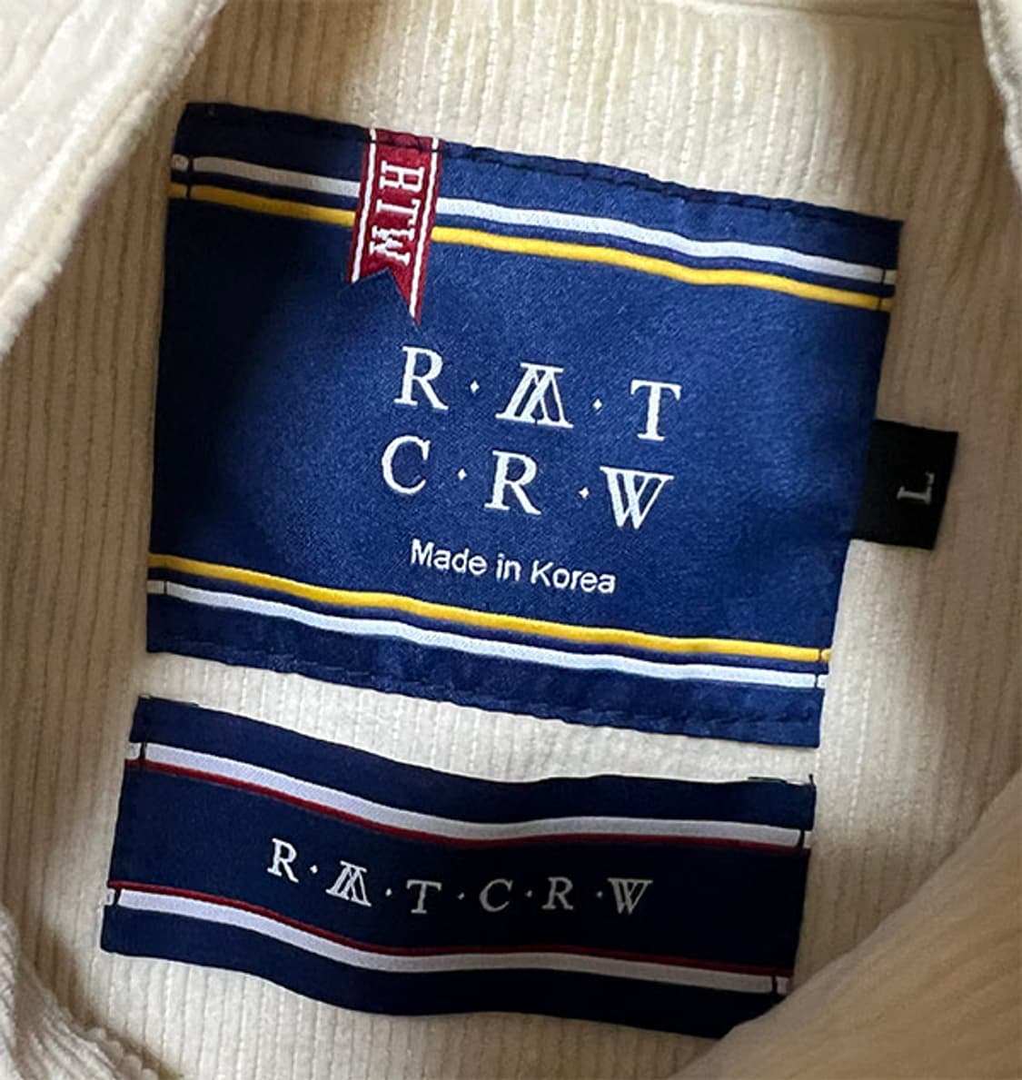 로맨틱크라운 남자 코듀로이점퍼 춘추 100-105 상품이미지3