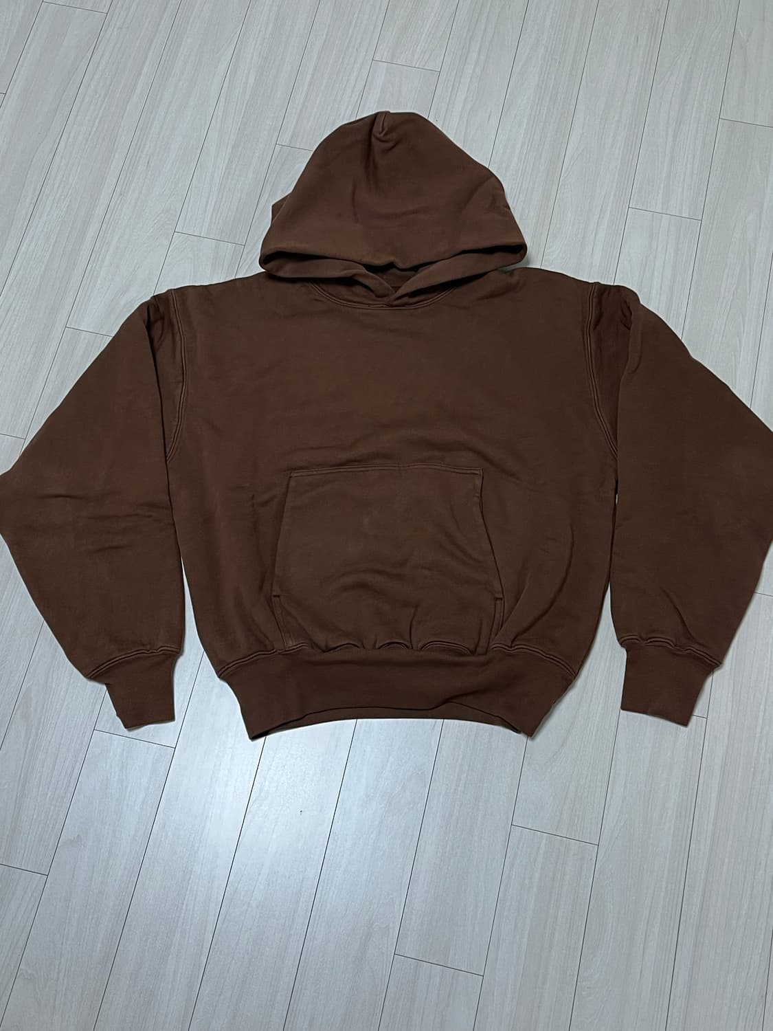 (S) 이지갭 퍼펙트 후드 브라운 상품이미지1