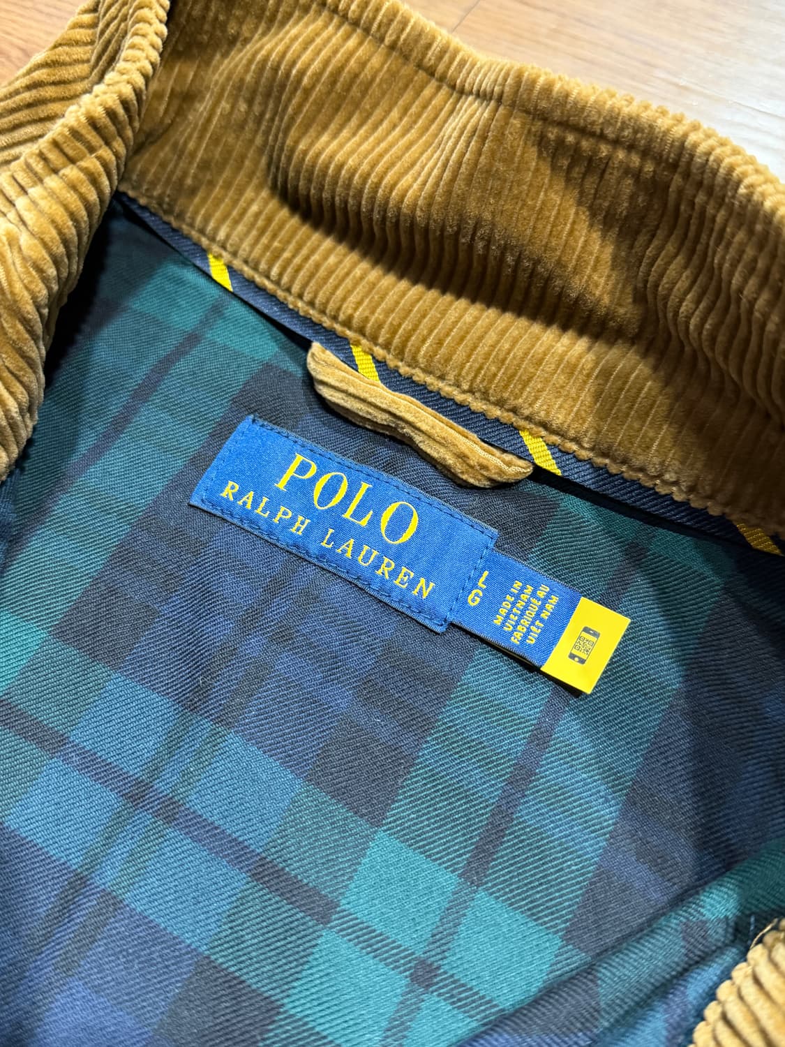 [L]폴로 코듀로이 바라쿠다 자켓 상품이미지4