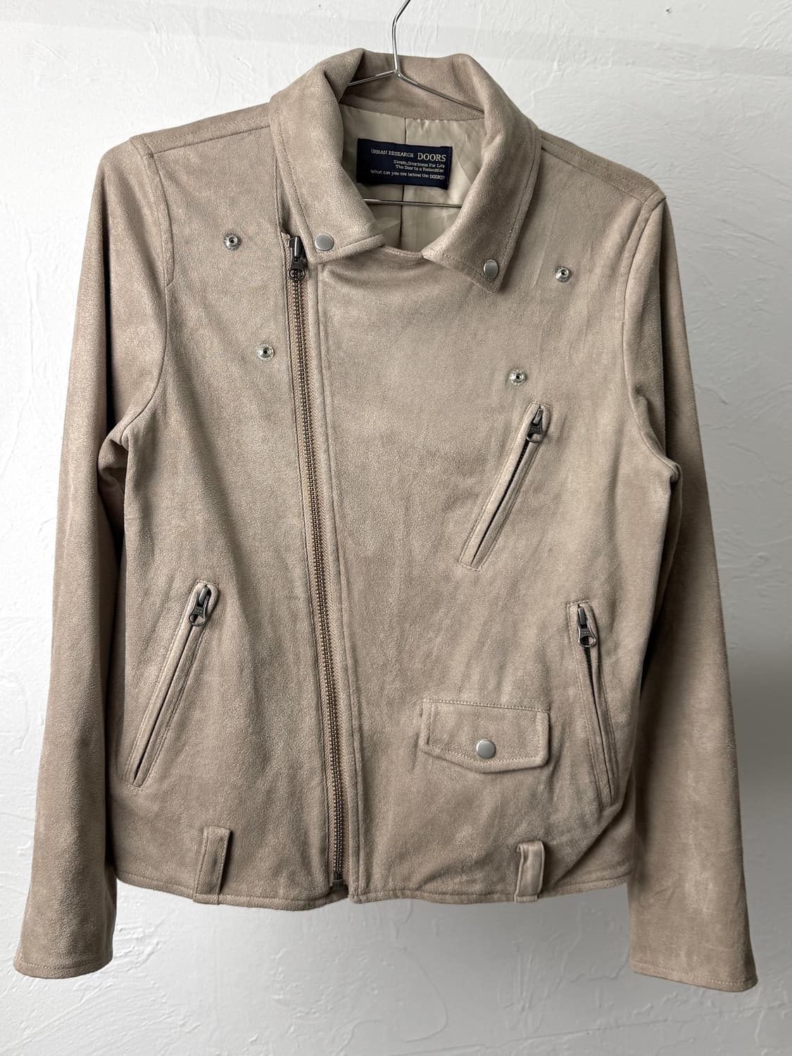 어반 리서치 도어스 스웨이드 라이더 자켓 상품이미지2