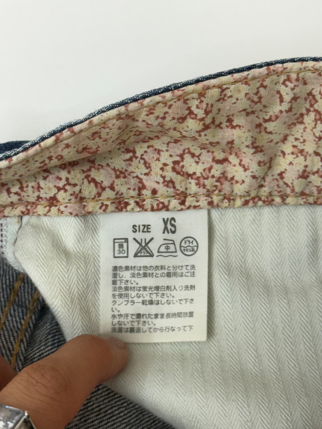 Levis 리바이스 워싱 데님 스커트 상품이미지5