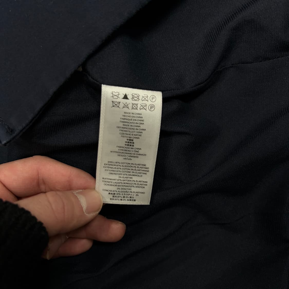 마이클코어스 네이비 더블 브레스트 트렌치 코트 v1027 상품이미지7