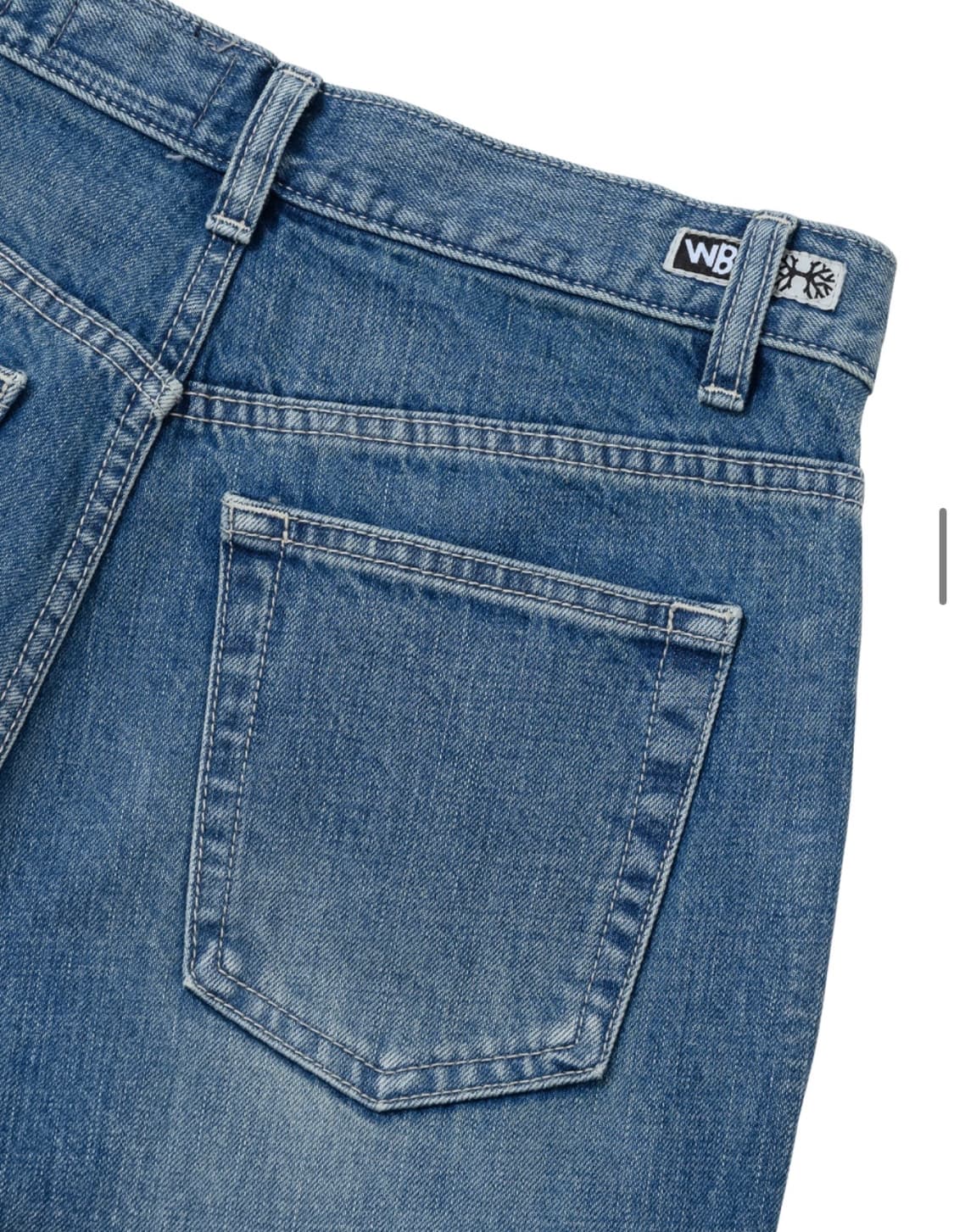 웰빙익스프레스 essential denim medium blue 상품이미지3