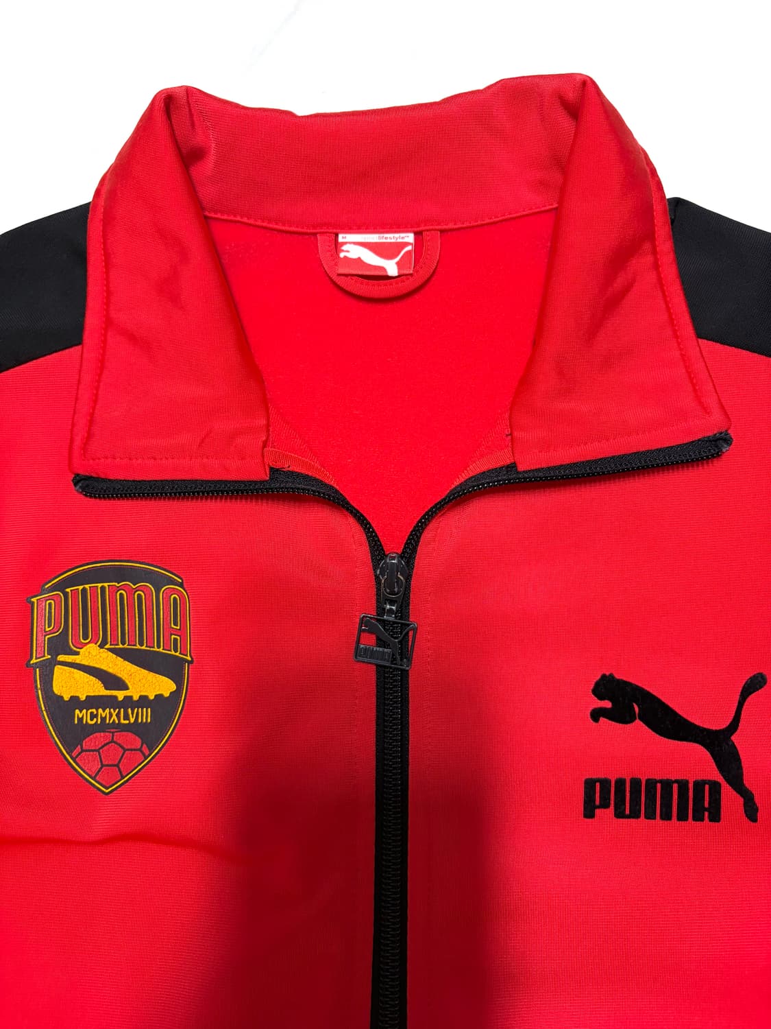 퓨마 사커 트랙탑 레드 져지 상품이미지2