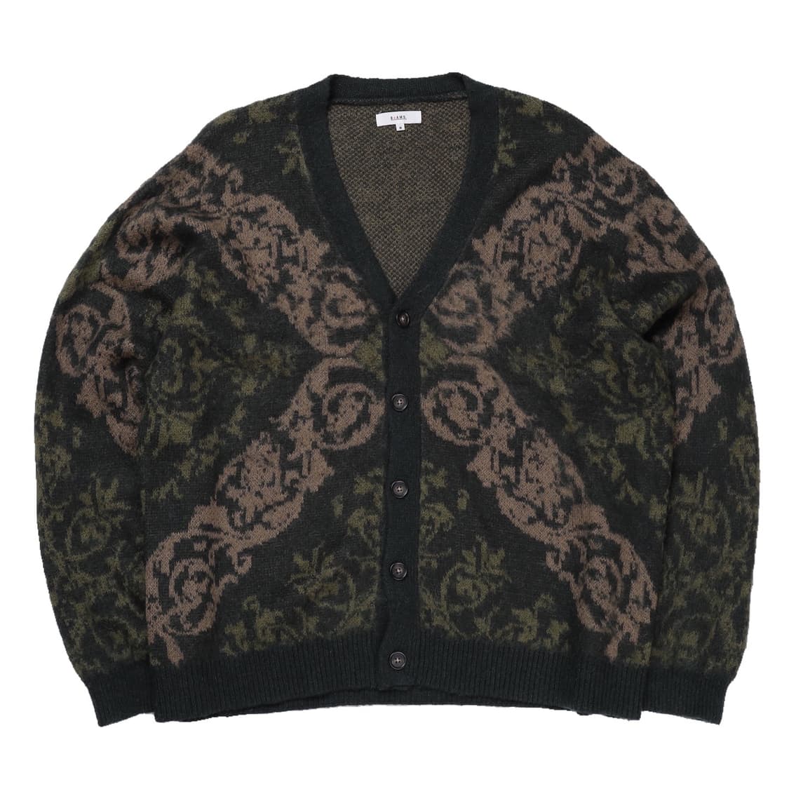 Beams 모헤어 혼방 보테니컬 가디건   상품이미지1