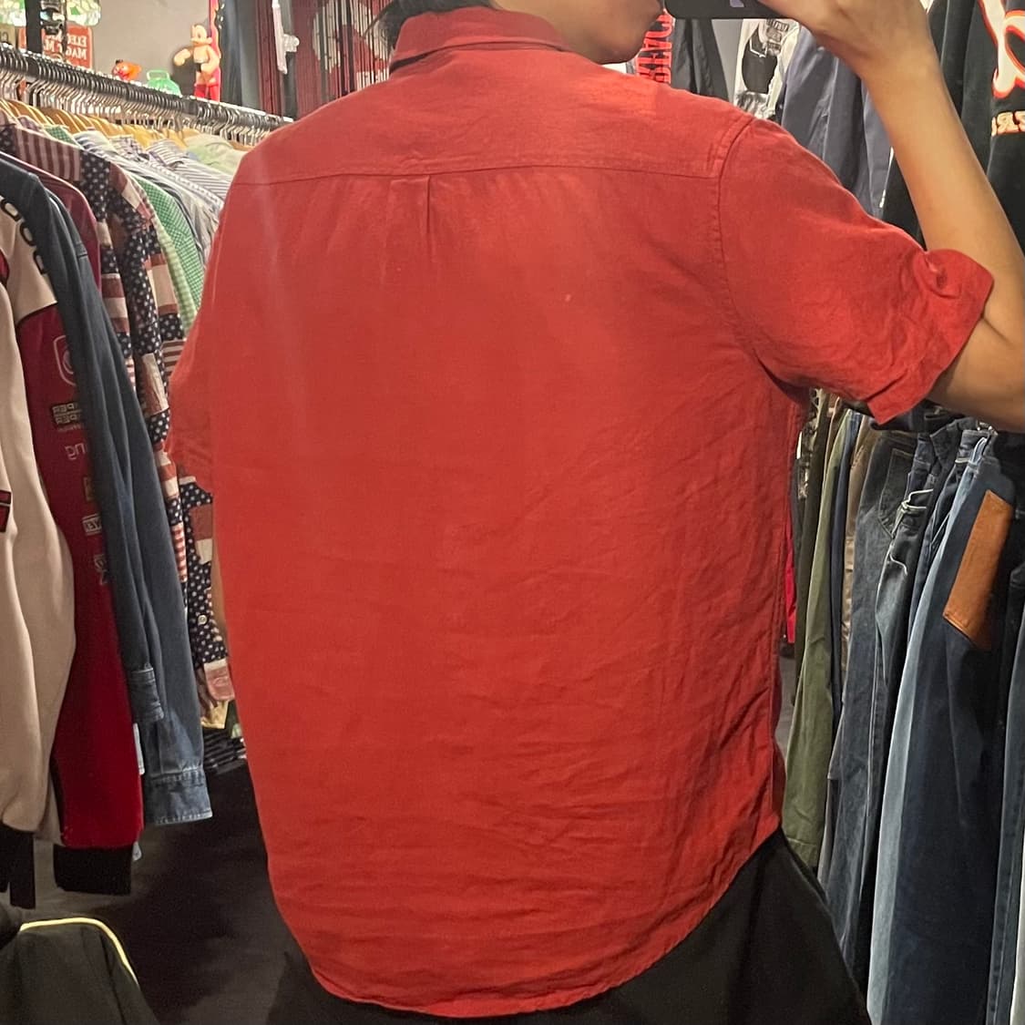 [IM] carhartt 칼하트 레드 반팔셔츠 상품이미지6