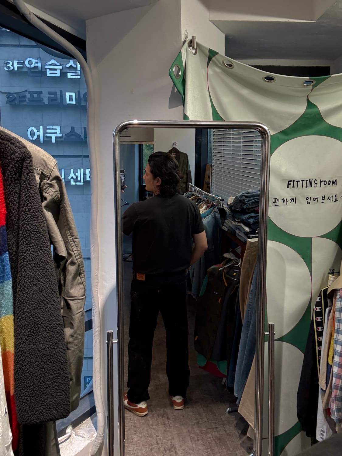 리바이스 505 흑청 40/32 멕시코 상품이미지4