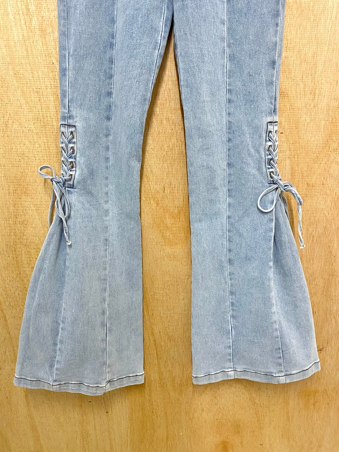 VTG race-up flare pants 레이스업 플레어 팬츠 상품이미지6