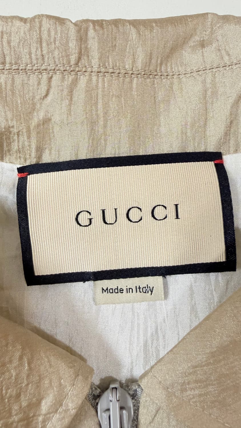 정품새상품) 구찌 GUCCI 20SS 셰브론 바람막이 M 정가 260만 상품이미지5