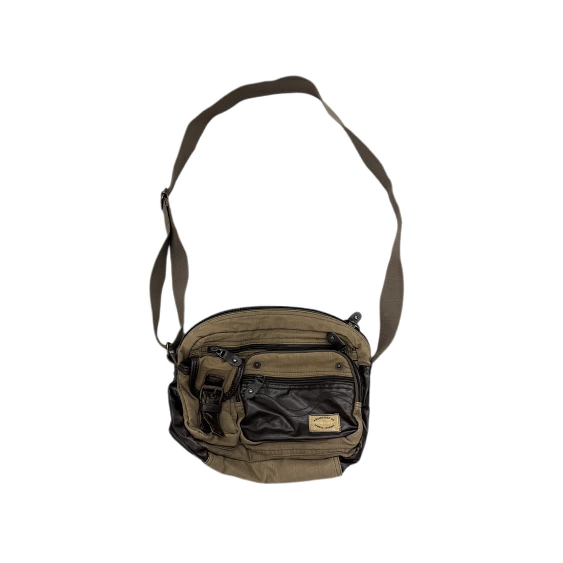빈티지 탄창 테크니컬 레더도킹 크로스백 상품이미지1