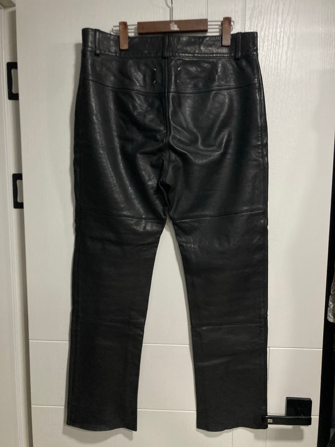 16AW 마르지엘라 기믹 레더 팬츠 상품이미지3