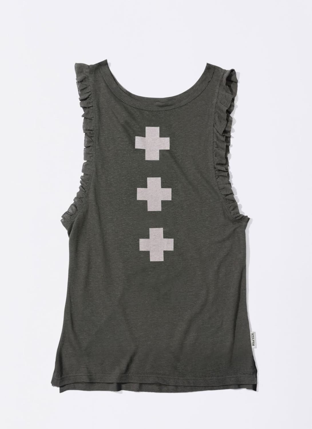 Emergency Muscle Tank Top Charcoal 상품이미지1
