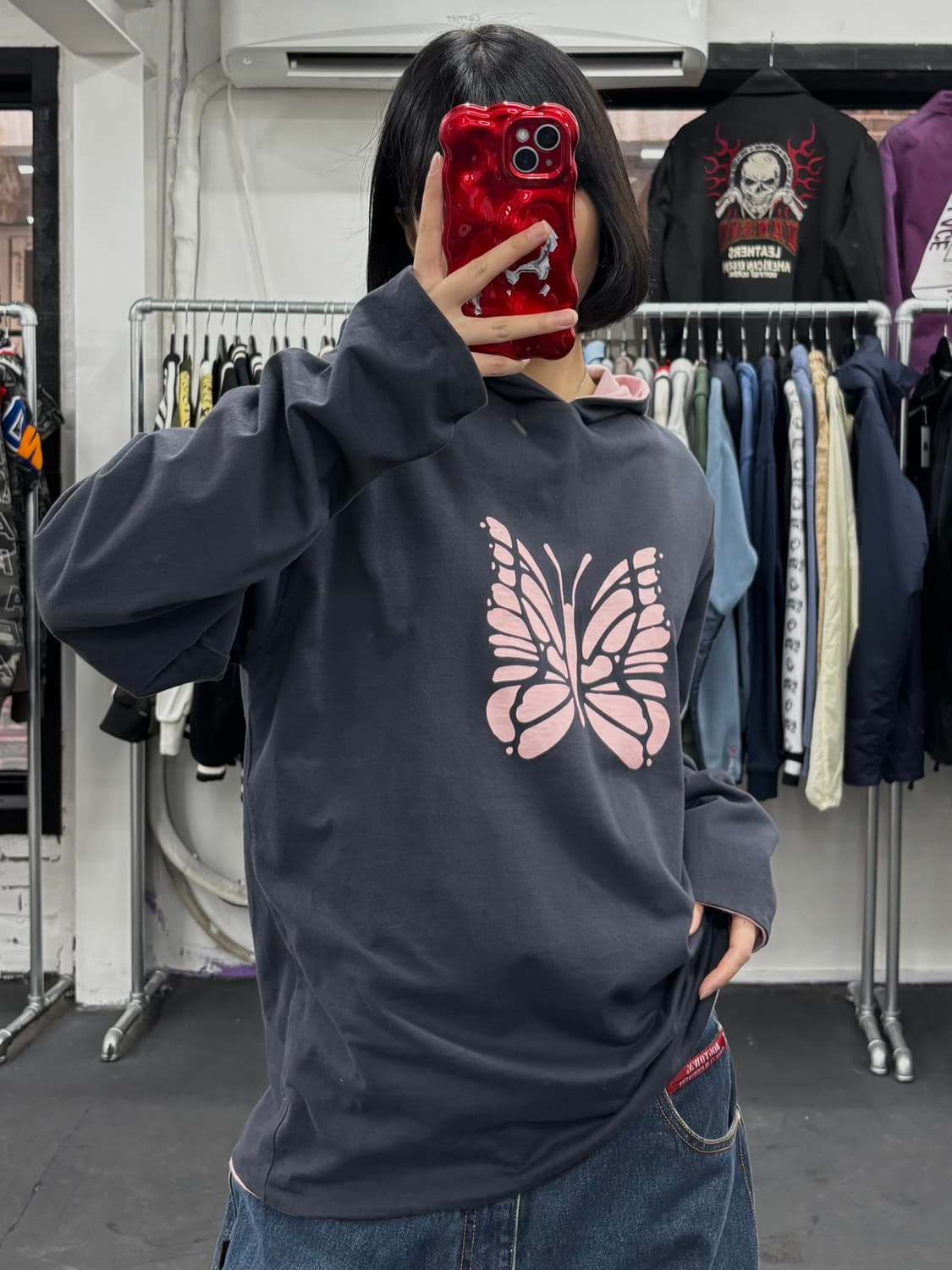 니들스 리버시블 후드티 상품이미지3