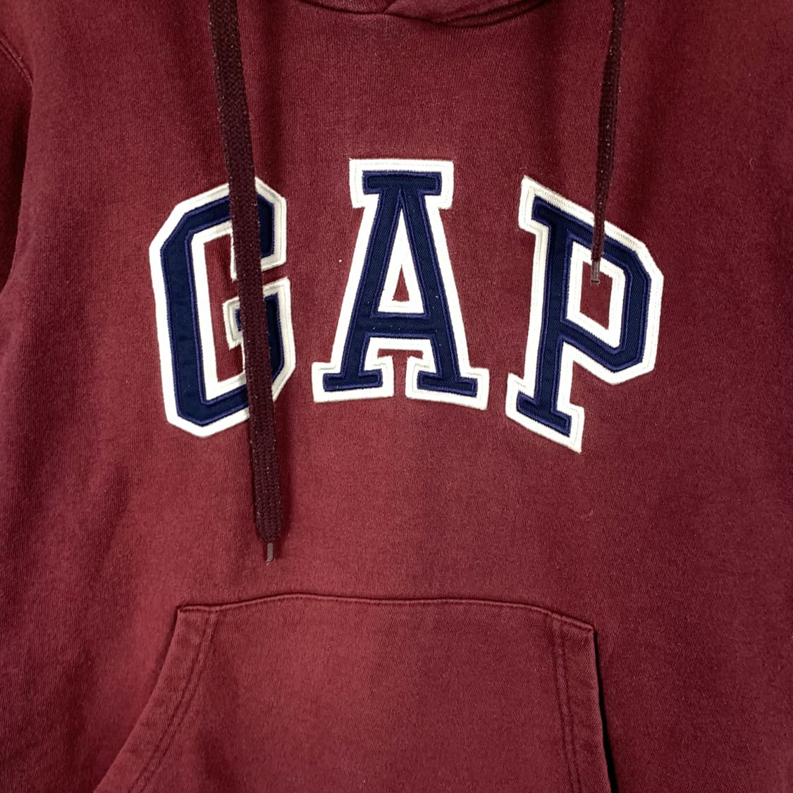 Gap 갭 버건디 후드티 상품이미지4