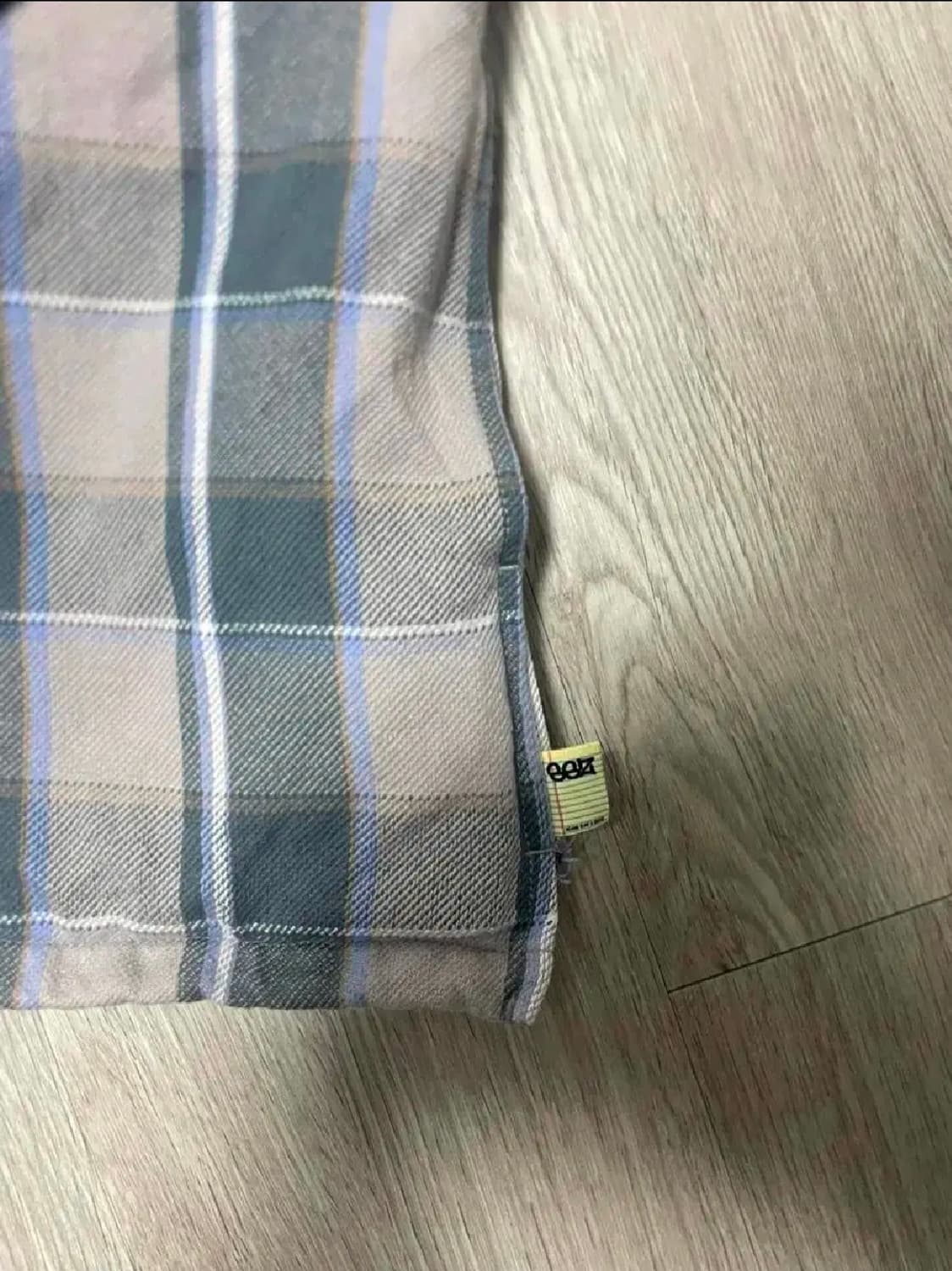 ssz 21aw suso cut 체크셔츠자켓 m 상품이미지3