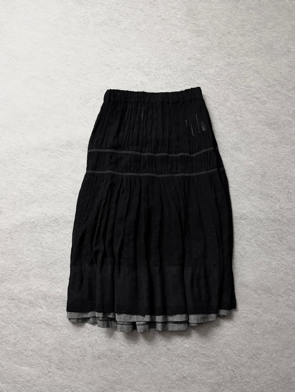 꼼데가르송 트리콧 스커트 상품이미지1