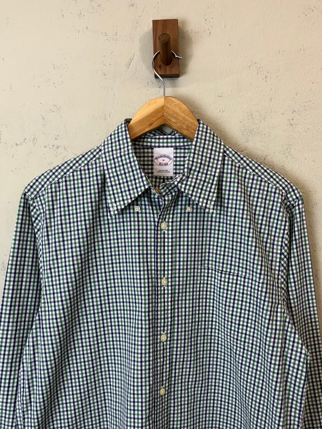 브룩스브라더스 빈티지 체크 셔츠 상품이미지4
