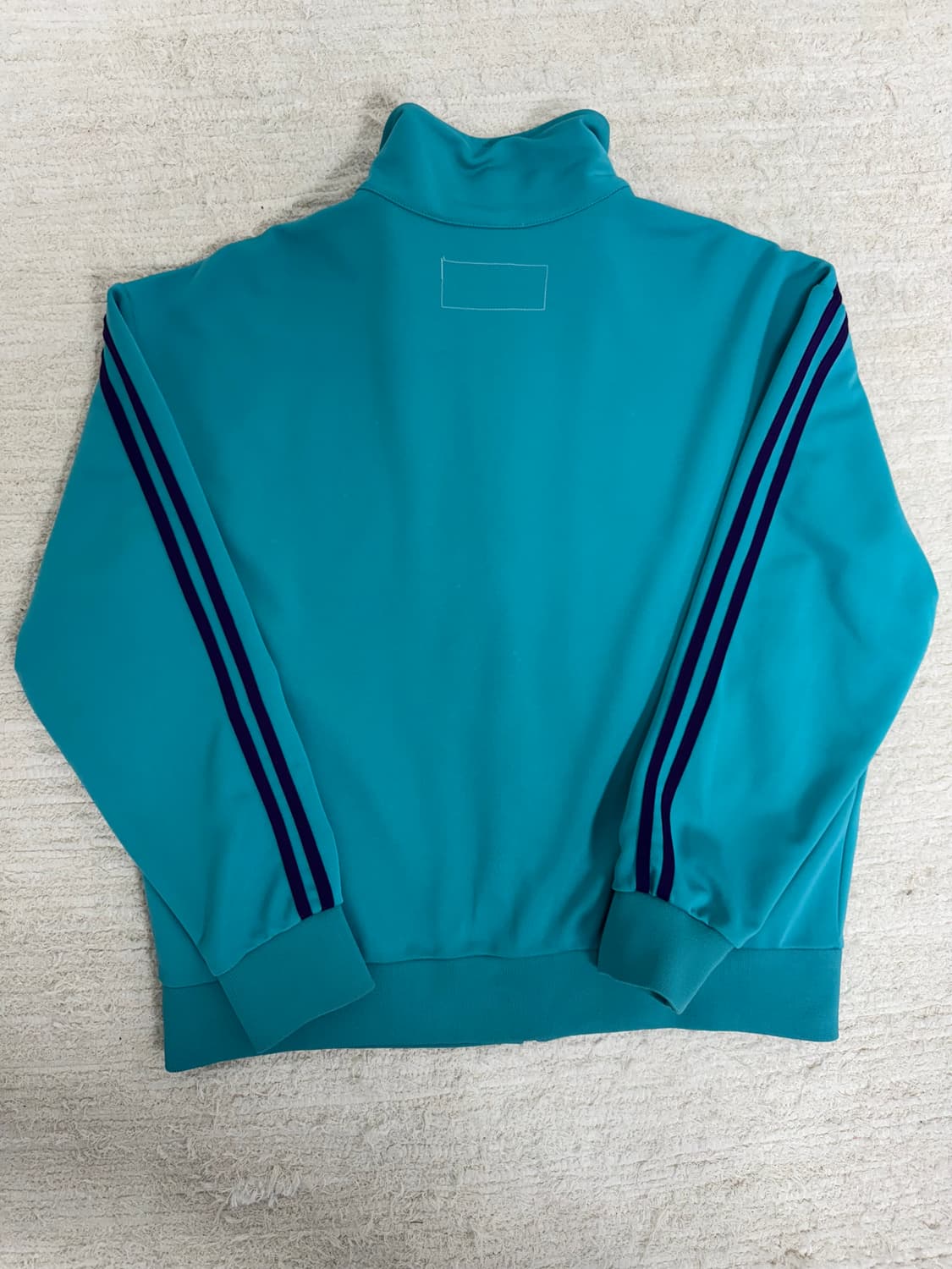 •NERDY 터콰이즈 트랙 집업 자켓 (사이드 라인) 상품이미지2